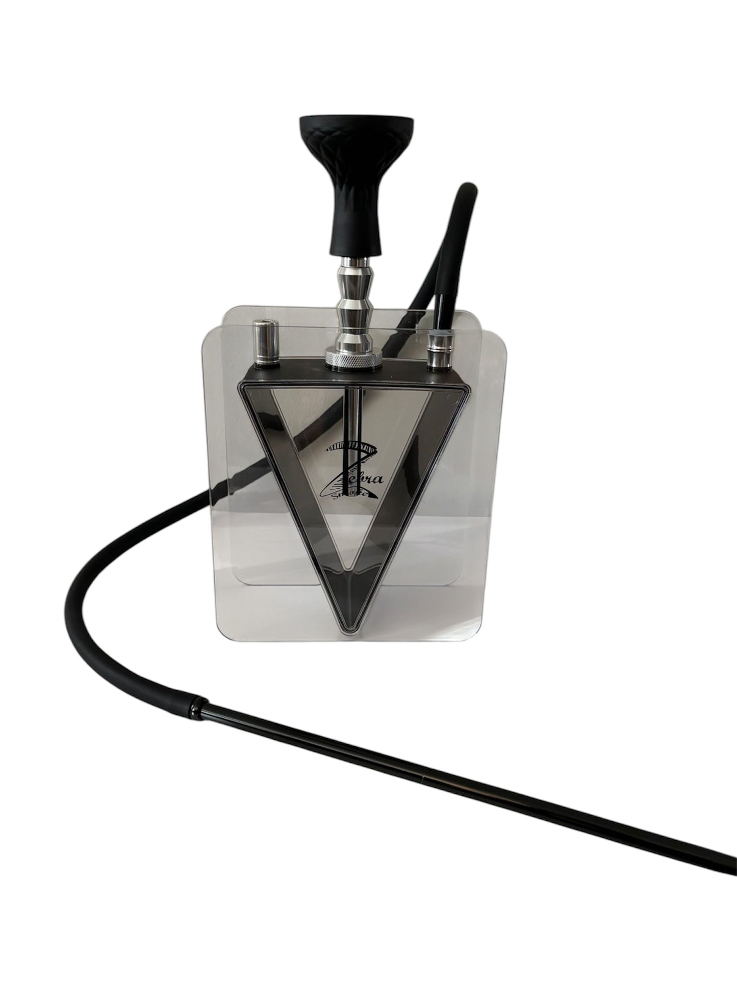 Clear Acrylic Triangle Fountain Hookah