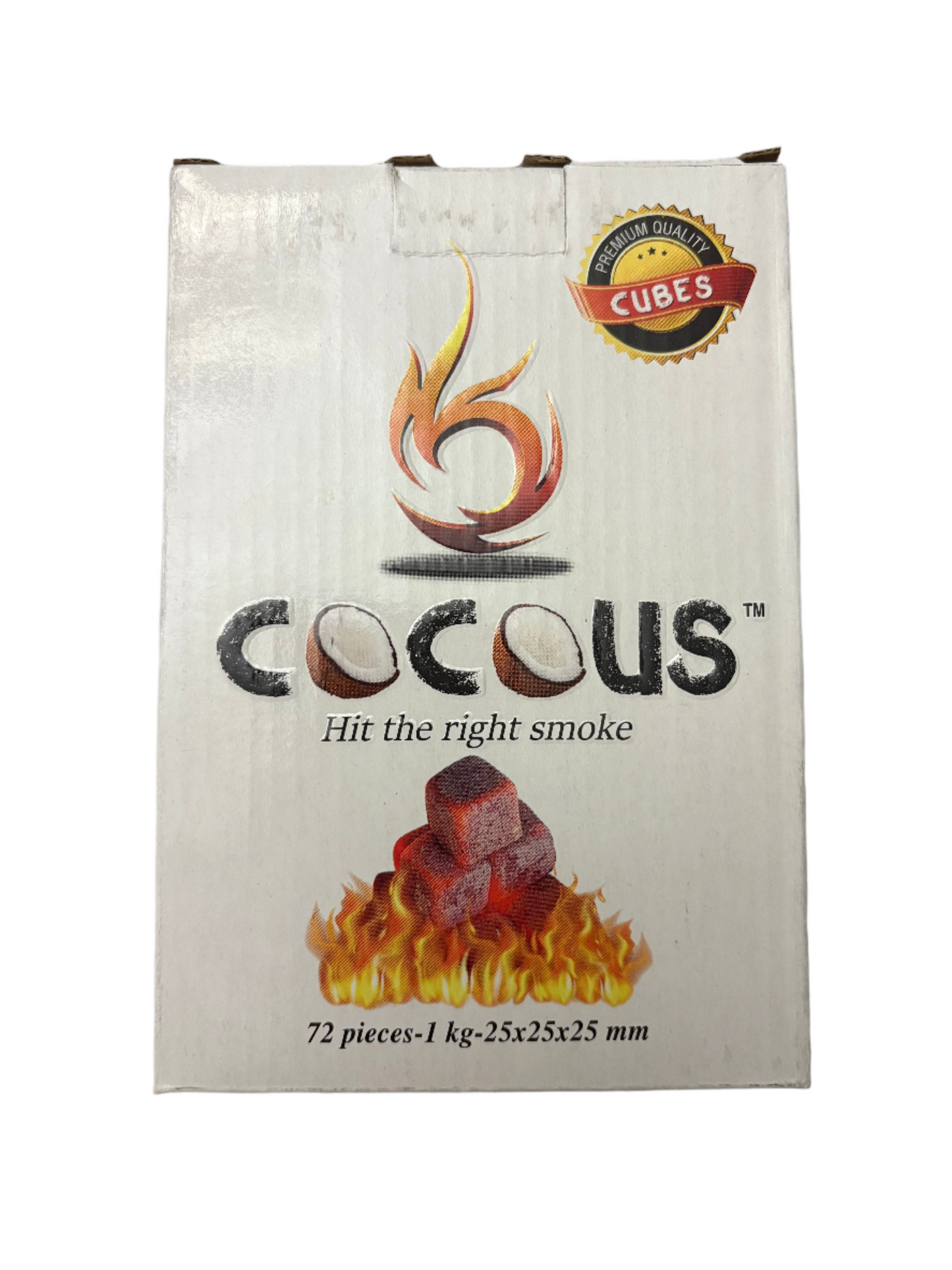 CocoUS Coconut Charcoal 72 Ct