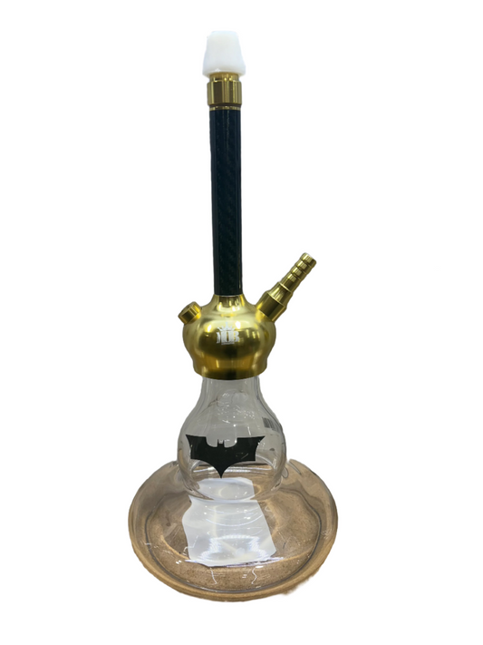 Black & Gold Batman Themed Hookah